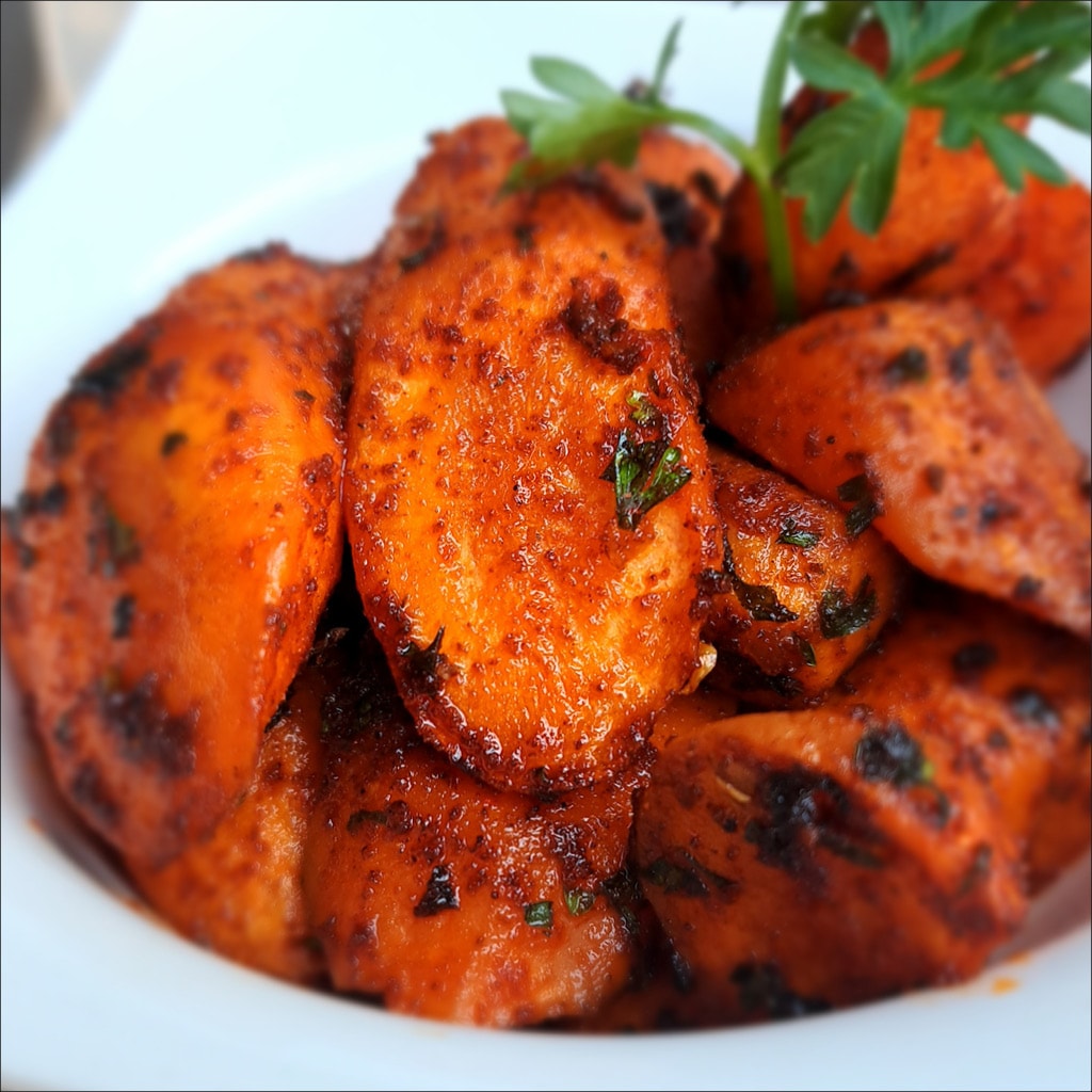 Roast Paprika Herb Carrots