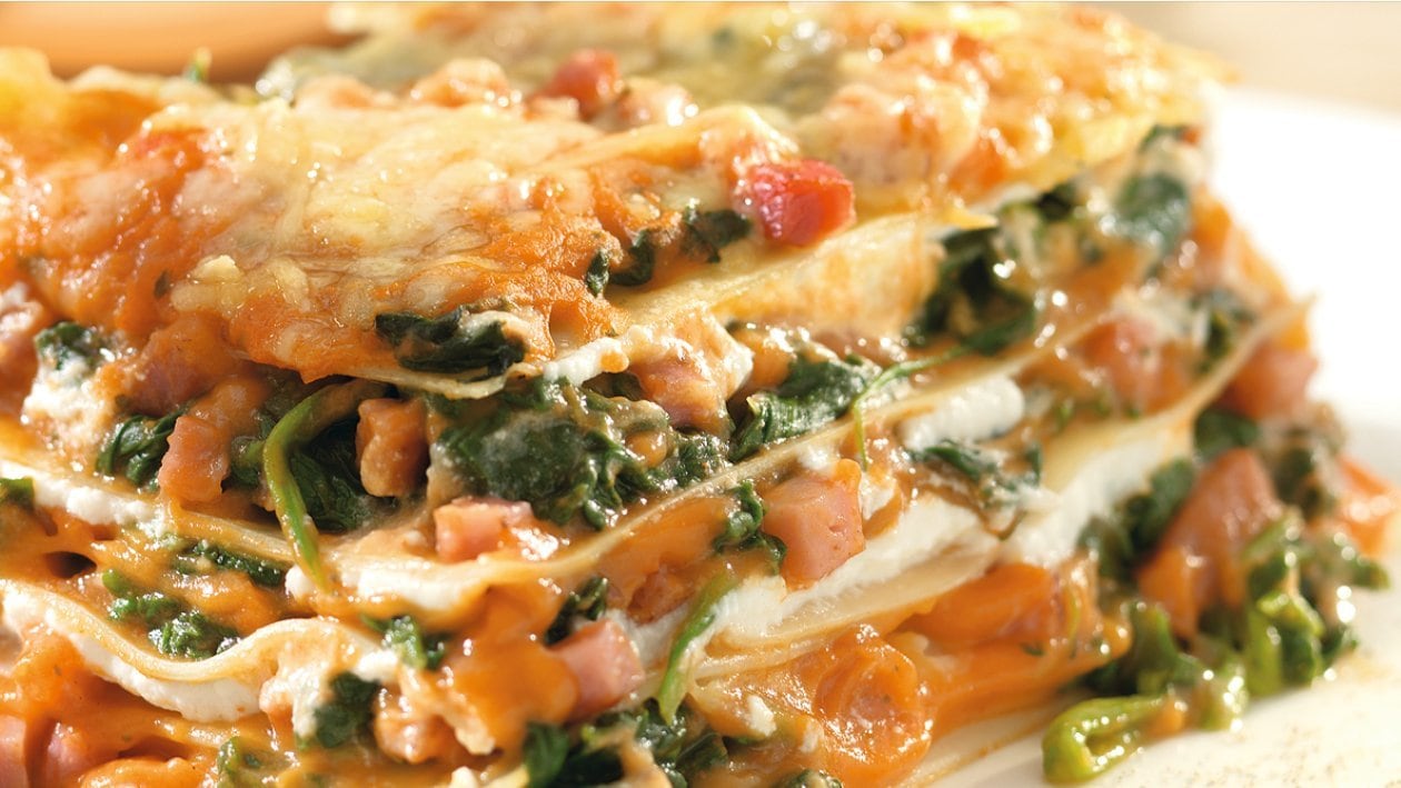 Spinach and Lentil Lasagne – - Recipe