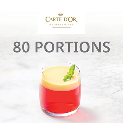 CARTE D'OR Strawberry Jelly - 2 Kg - Carte D’Or Jelly is quick to make, comes in a variety of colourful fruity flavours and sets every time.*
*Follow on pack recipe