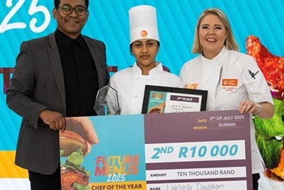 SECOND PLACE: Lakishia Dayalram (1000 Hills Chefs School))