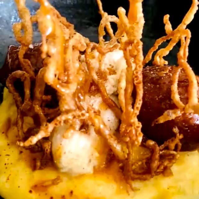 Korean Fried Chicken in Sourdough Bao Bun